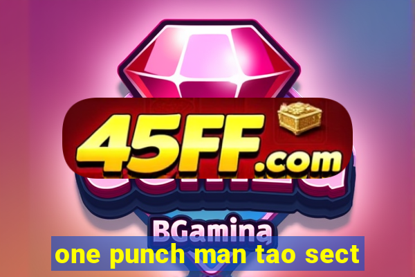 one punch man tao sect